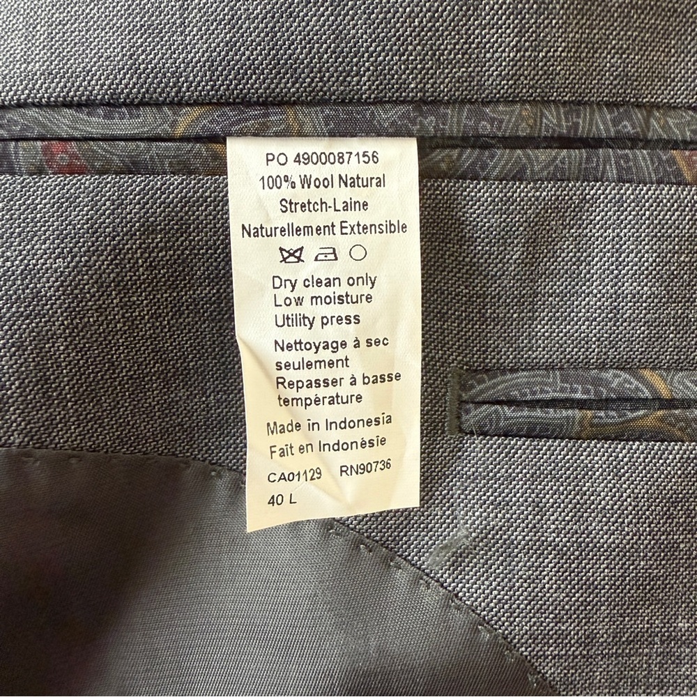 Ralph Lauren Men’s Ultraflex Suit Jacket | Size | 40L - Picture 14 of 15